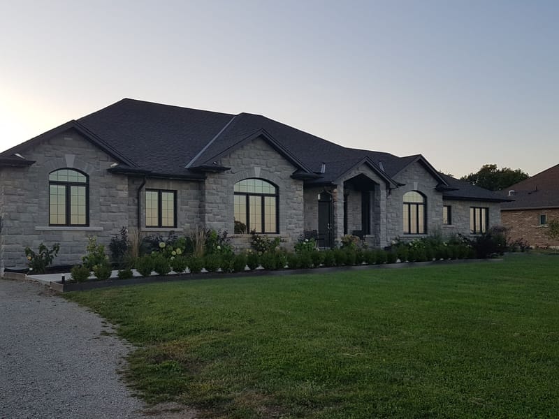 European style eavestrough installation by Gemini