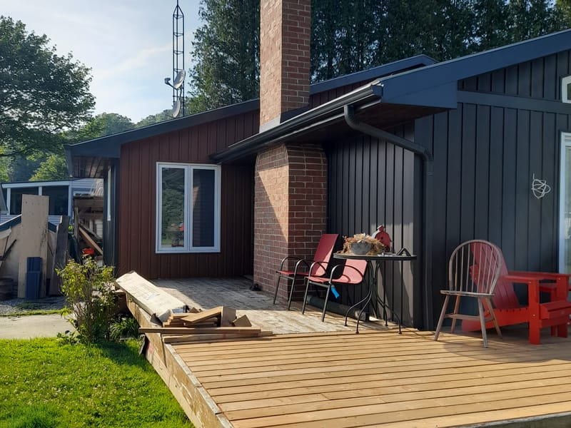 Residential exterior renovation