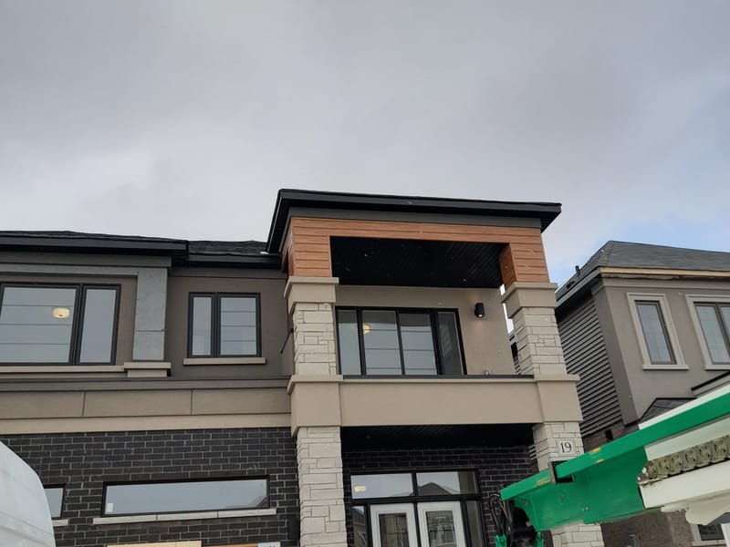 Eavestrough & Downspouts exterior work by Gemini